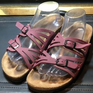 Birkenstock granada red sandal